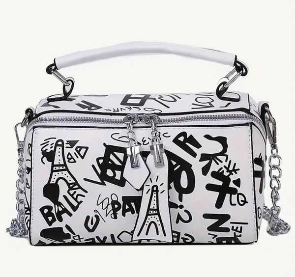 PARIS GRAFFITI PURSE