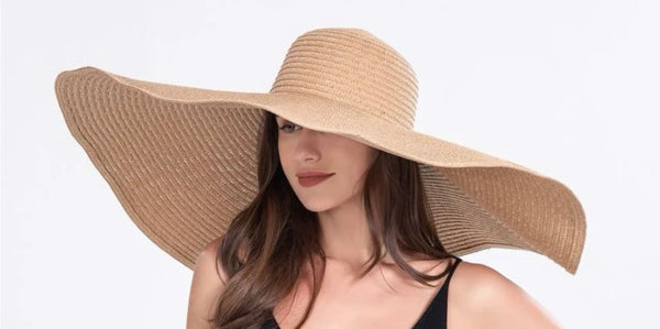 ENORMOUS BOHO STRAW HAT