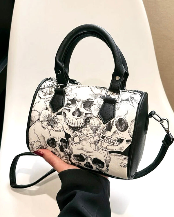 MULTI-SKULLED PURSE