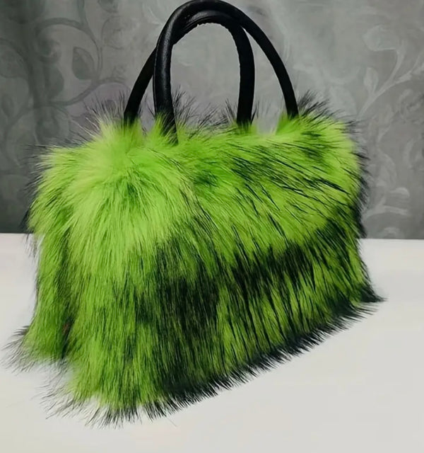 FURRY Y2K PURSE