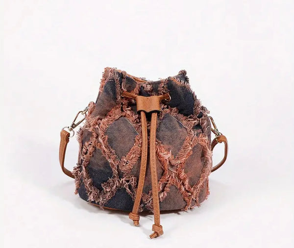 MINI VINTAGE RETRO BUCKET BAG