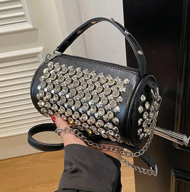 EMBELLISHED RHINESTONE BAG