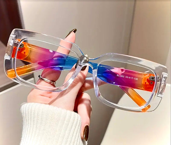 CLEAR RAINBOW SUNGLASSES