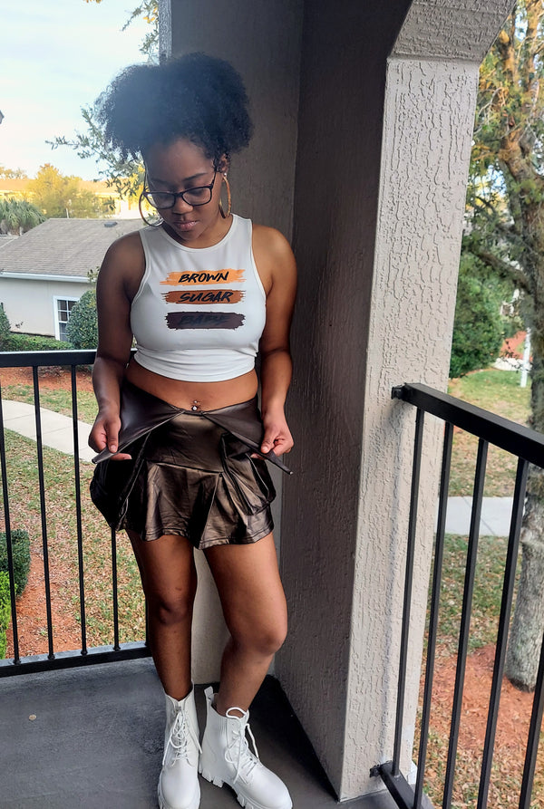 BROWN SUGAR BABY CROP TOP