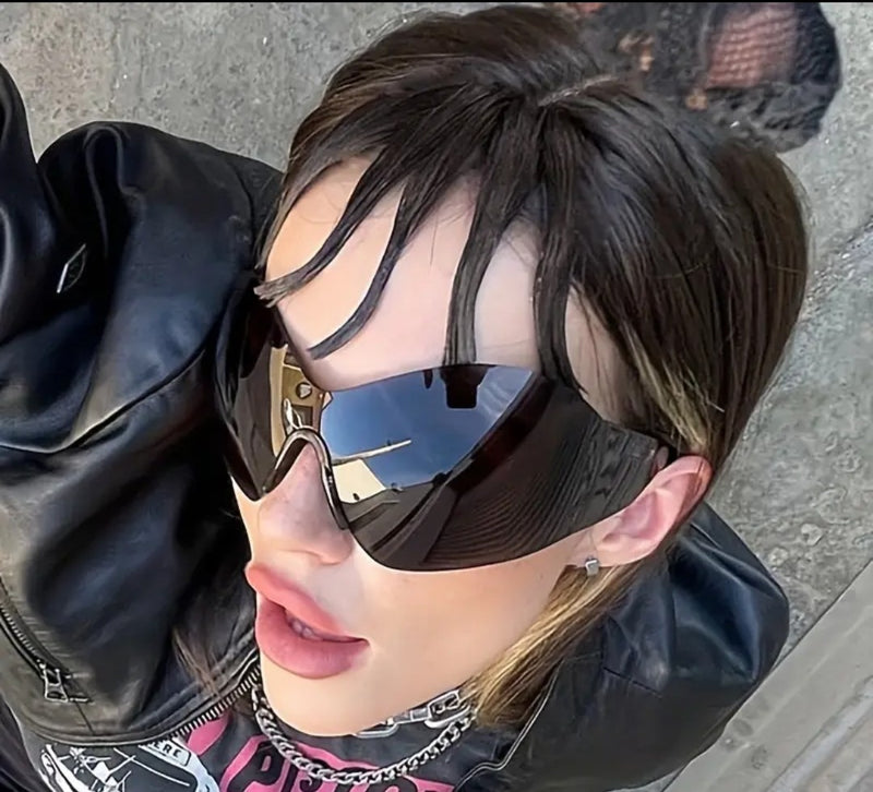 Y2K FUTURISTIC FASHION SUNGLASSES